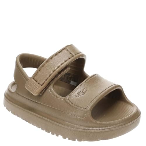Image of UGG Baby Boys Goldenglow Sandal, Bison Brown, 11 UK