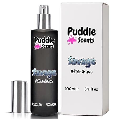 Image of Perfume & Aftershave Sprays - 100ml Parfum in Frosted Glass Bottles - 34 Scents - Branded Gift Box - Vegan Friendly - Puddle of Wax - Made in the UK (Savage)