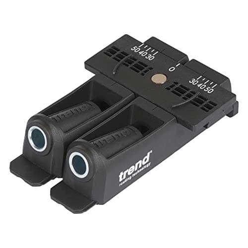 Image of Trend 3 in 1 Pocket Hole Jig Kit with Pocket Hole Jig, HSS Drill Bit & Depth Setting Collar, Square Drive Bit, 50 Screws & Kit Storage Case, PH/JIG/BK