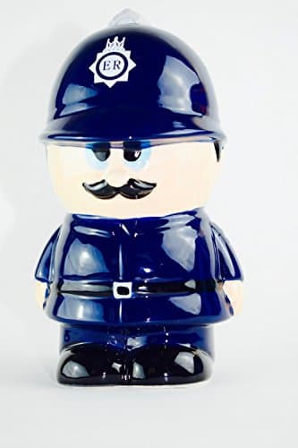 Image of Puckador Ceramic Money Box, English Police Officer