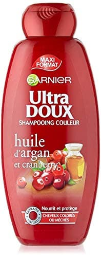 Image of Garnier - Ultra-Soft Shampoo with Argan Oil and Cranberry for Coloured Hair - 400 ml