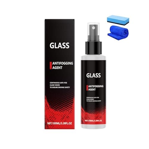 Image of Anti-Fog Spray for Car Windscreen & Mirrors – Long-Lasting Demisting, Water Repellent Coating & Streak-Free Cleaner for Windows, Motorcycle Visors, Safety Glasses & Shower Glass, 100ml (1)