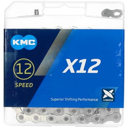Image of KMC X12 12 Speed Chain, 126 Link, Silver
