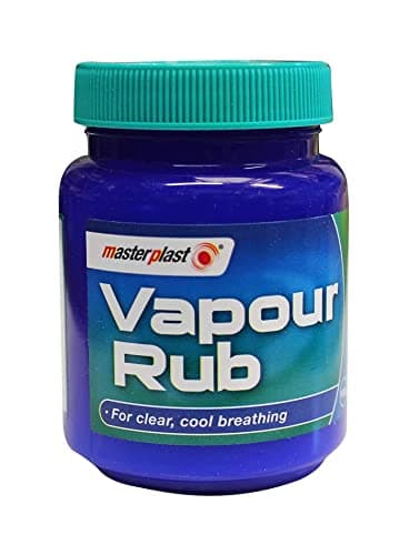 Image of Menthol Vapour Rub Congestion Relief for Chest, Throat & Back Rub Eucalyptus (100g Tub)