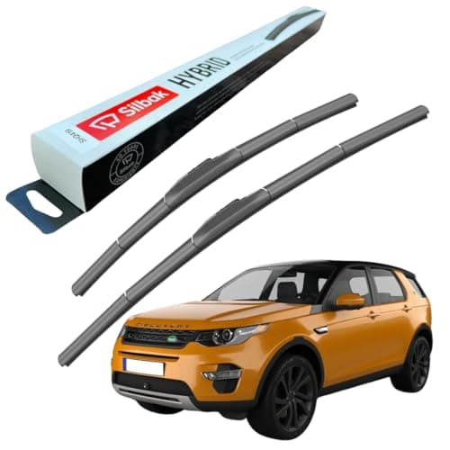 Image of Silbak Windscreen Wipers, fits for LAND ROVER DISCOVERY SPORT (2014 ONWARDS) Front Wiper Blades, 650mm/500mm