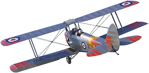 Image of Airfix - Model Set - A04104A de Havilland Tiger Moth Model Building Kit - Plastic Model Plane Kits for Adults & Children 8+, Set Includes Sprues and Decals - 1:48 Scale Model