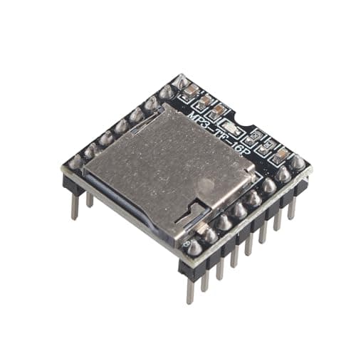 Image of HALJIA DFPlayer Mini MP3 Player Module 24-bit DAC Output Directly Connect to Speaker, Support TF Card, Compatible with Arduino Raspberry Pi etc.