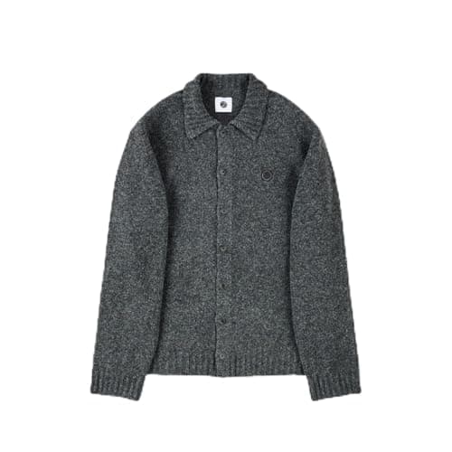 Image of Pretty Green Mens Whittaker Knit Shirt Black L
