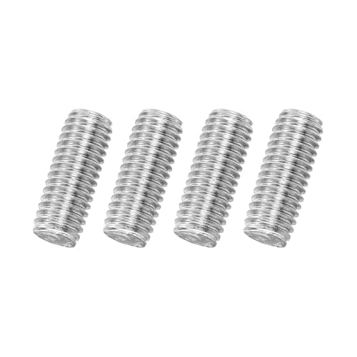 Image of sourcing map 4Pack M8x20mm Fully Threaded Rod, 316 Stainless Steel Right Hand All Thread Screw Studs for Furniture Assembly Fastening, 1.25mm Pitch
