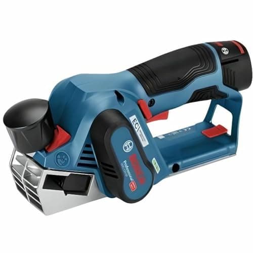 Image of Bosch Professional 12V System Akku Hobel GHO 12V-20 (Hobelbreite max. 56mm, inkl. 2x Hobelmesser 56 x 5,5 x 1,1 mm, ohne Akkus und Ladegerät, in L-BOXX 136)