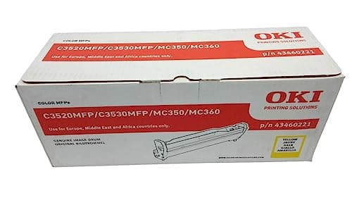 Image of OKI Image Drum for C3520/3530 MFP - Yellow