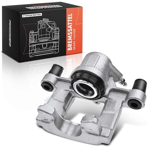 Image of Frankberg Brake Caliper Disc Brake Rear Left Compatible with C-Class W204 180-300 C-Class T-Model S204 180-300 E-Class Coupe C207 200-250 Replace# 2044230181
