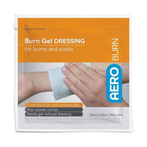 Image of AeroBurn Burn Gel-Infused Dressing, 10cm x 10cm