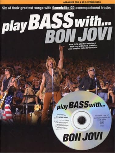 Image of PLAY BASS WITH... BON JOVI BGTR BOOK/CD