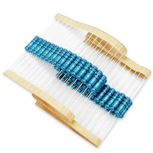 Image of Innfeeltech 50 Pcs 2W 1% Tolerance 20 Ohm Metal Film Resistor Resistance for DIY Project and Experiments