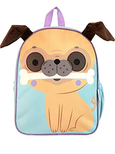 Image of Harry Bear Kids Backpack Pug Purple