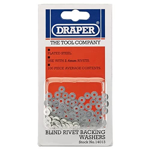 Image of Draper 14013 Rivet 2.4 mm Backing Washers