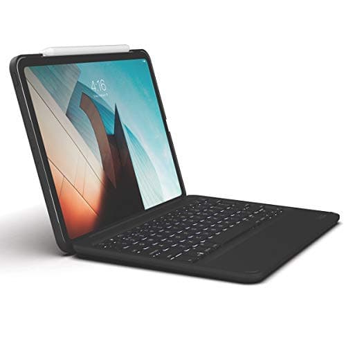 Image of ZAGG Folio Keyboard - Backlit Tablet Keyboard and Case, Bluetooth - Made for iPad Pro 11"" (2018) - Black (103002357)