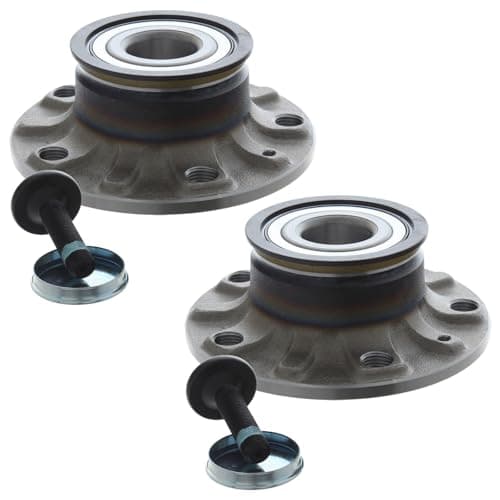 Image of XYZ Parts Replacement Rear Wheel Bearing Hub Kits ABS Sensor Assembly Compatible with Volkswagen Golf Mk5 1K1 Hatchback 2003-2009 1.4 1.6 1.9 2.0 Diesel & Petrol Engines 30mm Inner Diameter