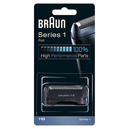 Image of Braun Series 1 Electric Shaver Replacement Foil, Maintain Peak Performance, Compatible With Old & New Generation Series 1, 11B, Silver
