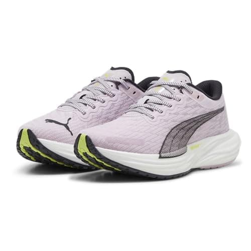 Image of Puma Women's Deviate Nitro 2 Running Shoes, Grape Mist-Puma Black-Puma White, 3 UK