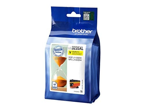 Image of Brother LC-3235XLY Inkjet Cartridge, Yellow, Single Pack, Ultra High Yield, Includes 1 x Inkjet Cartridge, Genuine Supplies