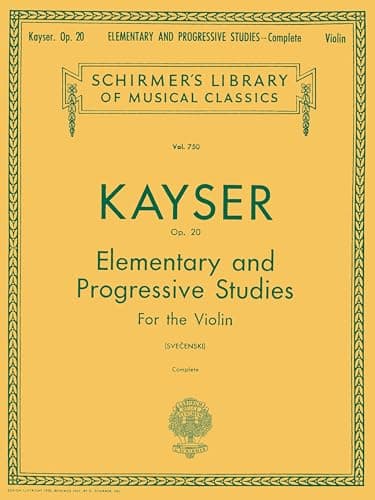 Image of 36 Elementary & Progressive Studies, Op. 20. Violin Solo.: Complete