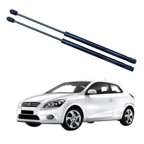 Image of MOXSTRUTS, 2x Rear Tailgate Boot Gas Spring Struts For KIA CEE'D HATCHBACK (ED) (2006-2012), Lift Support System 490 (N) 403,5mm