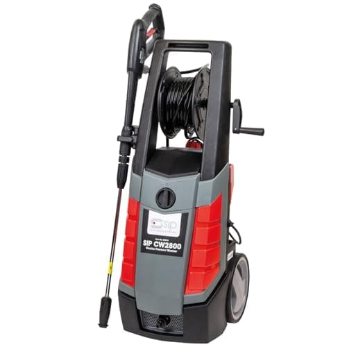 Image of SIP CW2800 Electric Pressure Washer 2800W 180 bar 510L/h Portable Jet Wash with 5100psi Turbo Lance