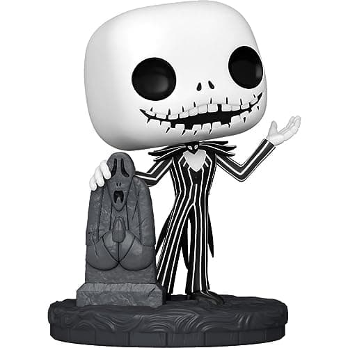 Image of Funko POP! Disney: the Nightmare Before Christmas 30th - Jack Skellington With Gravestone - Collectable Vinyl Figure - Gift Idea - Official Merchandise - Toys for Kids & Adults - Movies Fans