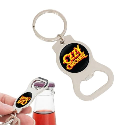 Image of Desert Cactus Ozzy Osbourne Keychain Bottle Opener Car Keys Official Fan Gear (Design C)