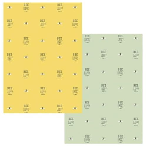 Image of English Tableware Company Bee Happy Set of 2 Tea Towels
