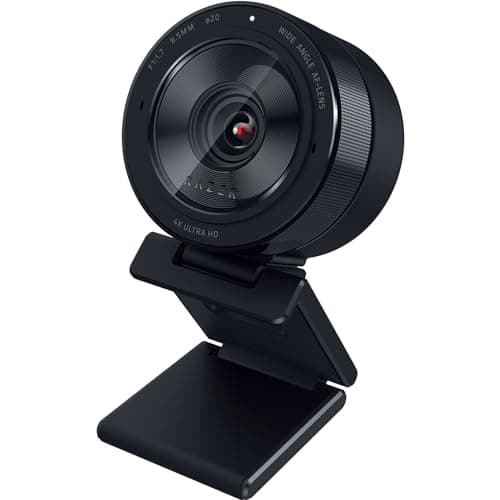 Image of Razer Kiyo Pro Ultra - 4K webcam for content and streaming creation (Ultra High Dynamic Range-UHDR, UltraHD 4K at 30FPS/1080P at 60FPS, autofocus with AI, light sensor with 2.9 μm) Black