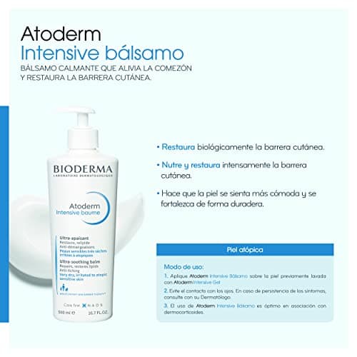 Image of Atoderm by Bioderma Intensive Baume: Ultra-Soothing Balm 500ml