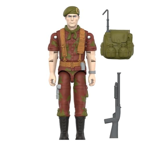 Image of Super7 G.I. Joe Reaction+ Wave 04 (Movie Collection) - Lt. Falcon Action Figure