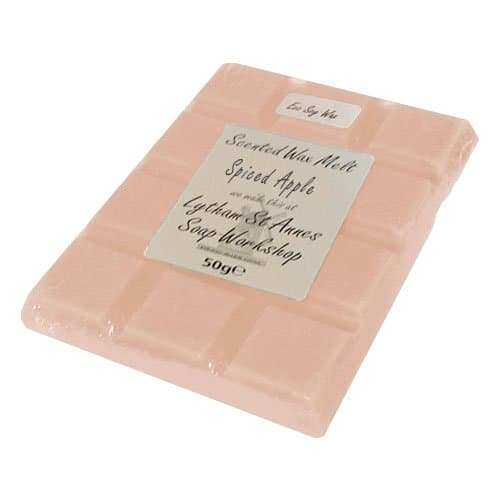 Image of Lytham St Annes Soap Workshop Spiced Apple Eco Soy Wax Melt Bar