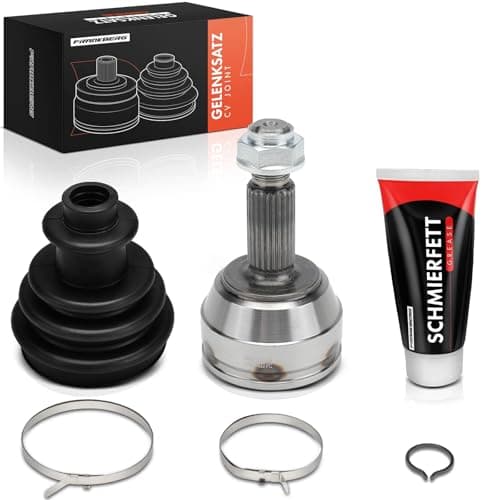Image of Frankberg Joint Kit Drive Shaft Joint Kit Drive Shaft Front Axle Compatible with Fiesta Box J3 J5 1.3L-1.8L 1996-2003 Escort VI Cabriolet All 1.4L-1.8L 1995-2000 Replace# 92AG3K183BA