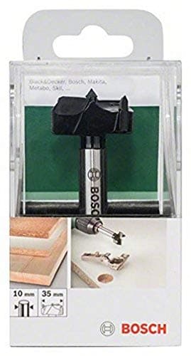 Image of Bosch 2609255283 Tungsten Carbide Tipped Hinge-Boring Bit with Diameter 35mm