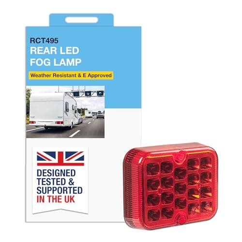 Image of RING LED Rear Fog Lamp - Weather Resistant & E Approved
