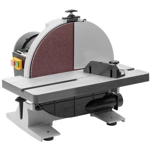 Image of SIP 12" Disc Sander 800W 305mm 1490RPM Cast Iron Bench Disc Sander Wood Metal Workshop Machine