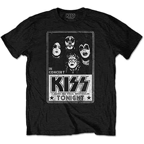 Image of KISS 'Tonight' (Black) T-Shirt (Small)