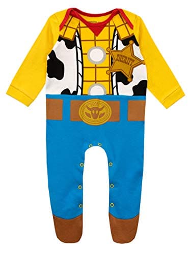 Image of Disney Baby Boys Toy Story Sleepsuit Multicoloured Age 0 to 3 Months