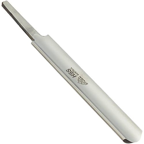 Image of Stubai 701008 HSS Deep Fluted Bowl Gouge, Silver/Beige, 8 mm