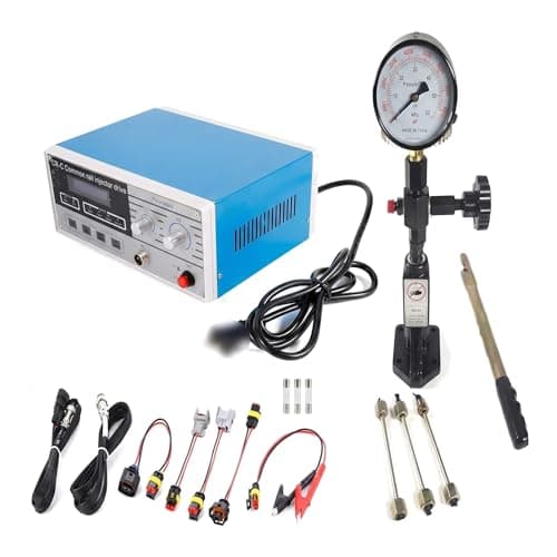 Image of Cr-c Common Rail Injector Tester, Professional Diesel Injector Tester, S60h Fuel Injector Testing Machine, 0-600 Bar Precision Nozzle Test Tool For Mechanics, Engineers And Diesel Maintenance