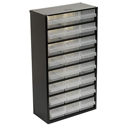 Image of Sealey Apdc24 Cabinet Box 24 Drawer