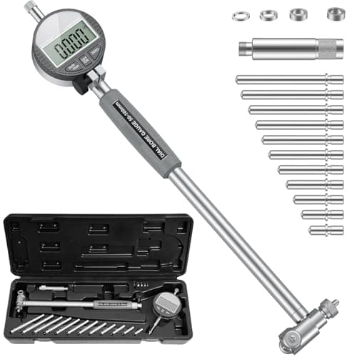 Image of HDLNKAK Digital Dial Indicator Bore Gauges (2"-6"/0.0005"), Engine Cylinder Measurement with Carbide anvils