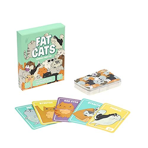 Image of Ridley's | Fat Cats | Card Game | Ages 6+ | 2-5 Players | 15+ Minutes Playing Time