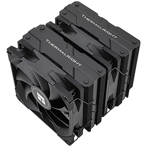 Image of Thermalright Peerless Assassin 120 Black CPU Air Cooler,6 Heat Pipes, Dual 120mm TL-C12B PWM Fan,Aluminium Heatsink Cover,AGHP Technology,for AMD AM4/AM5 Intel LGA 1851/1700/1150/1151/1200/2066/2011
