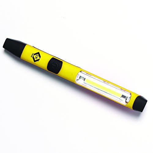 Image of C.K Tools COB Pocket Inspection Light, Super Bright Wide Beam COB LED with End Torch, Magnetic Pocket Clip, 4 Lighting Modes, Battery Powered Compact Work Torch for Trades, Camping Or Gifts, CK T9420