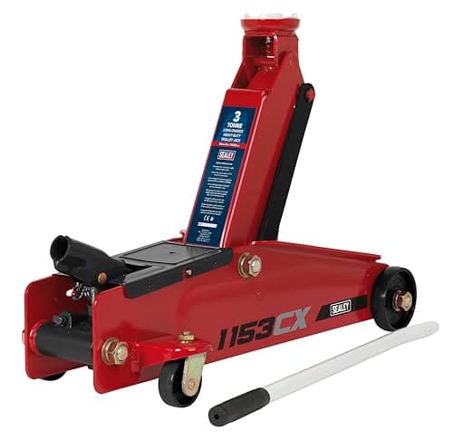 Image of Sealey 1153Cx Trolley Jack 3Tonne Long Chassis Heavy-Duty